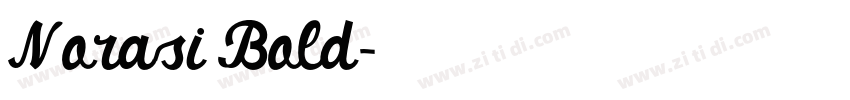 Norasi Bold字体转换 Norasi Bold字体转换
